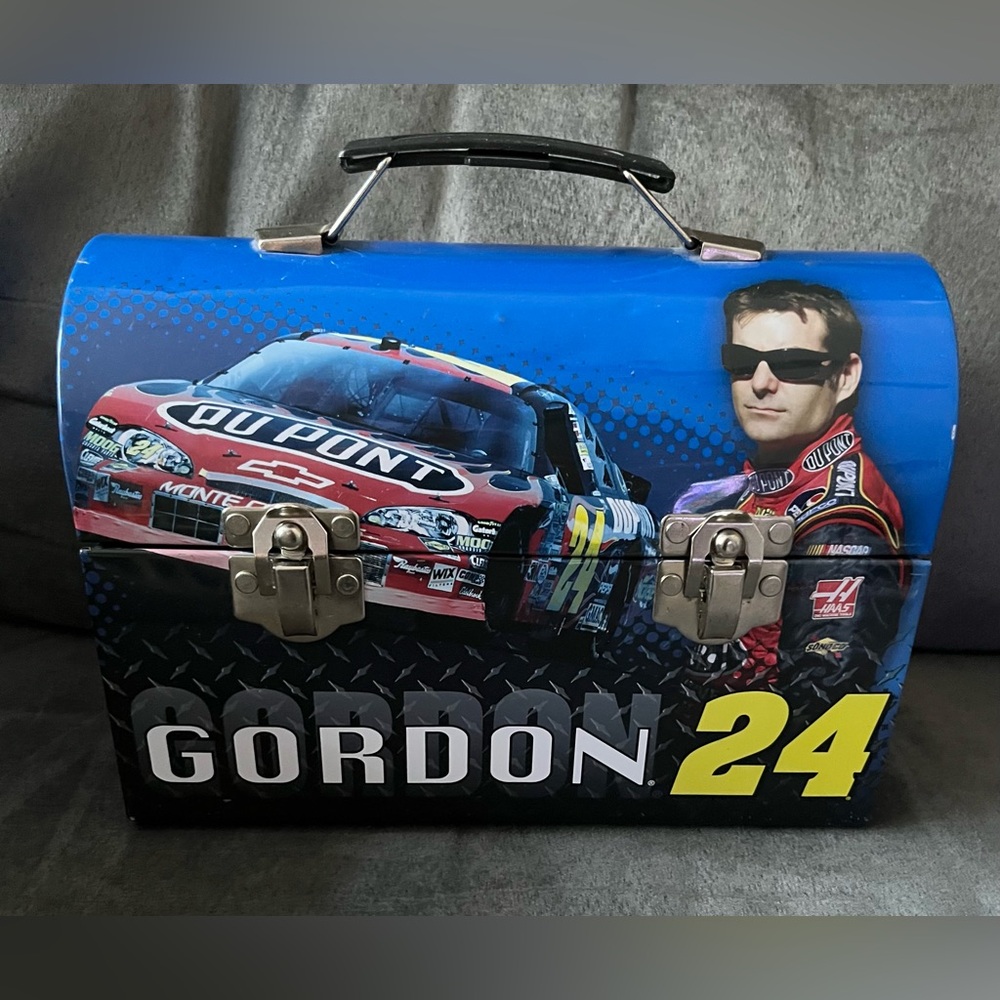 NASCAR Jeff Gordon Metal Lunchbox